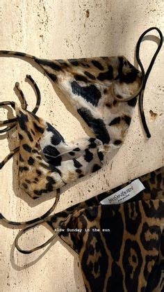 yves saint laurent leopard bikini|Saint Laurent.